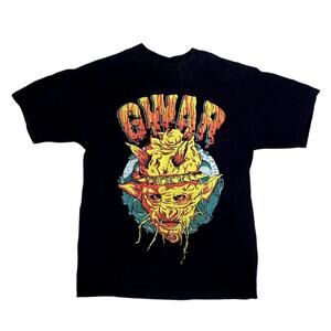 GWAR Planet Oderus Black T Shirt Size S